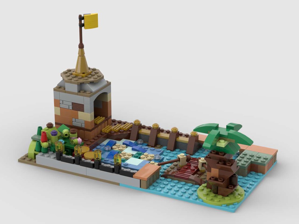 LEGO MOC Pirate's hideout by l_hendriksen | Rebrickable - Build with LEGO