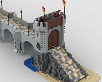 Bridge Expansion pour Medieval Castle Series 743 pièces pour