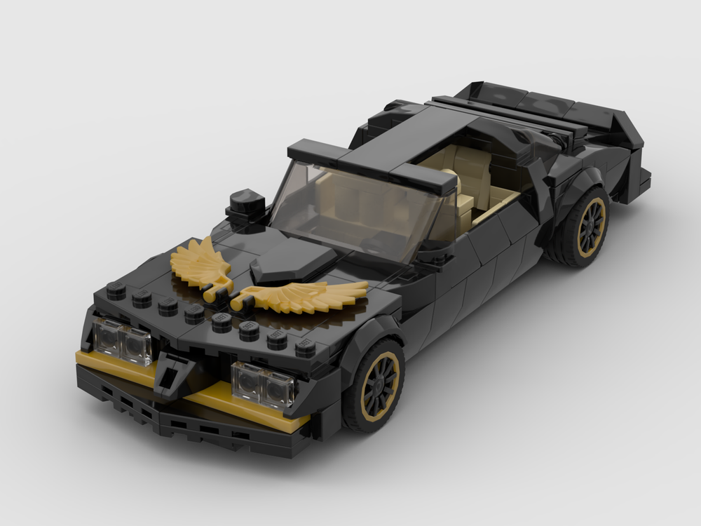 LEGO MOC 1977 Trans Am by Bricklesey Rebrickable Build with LEGO