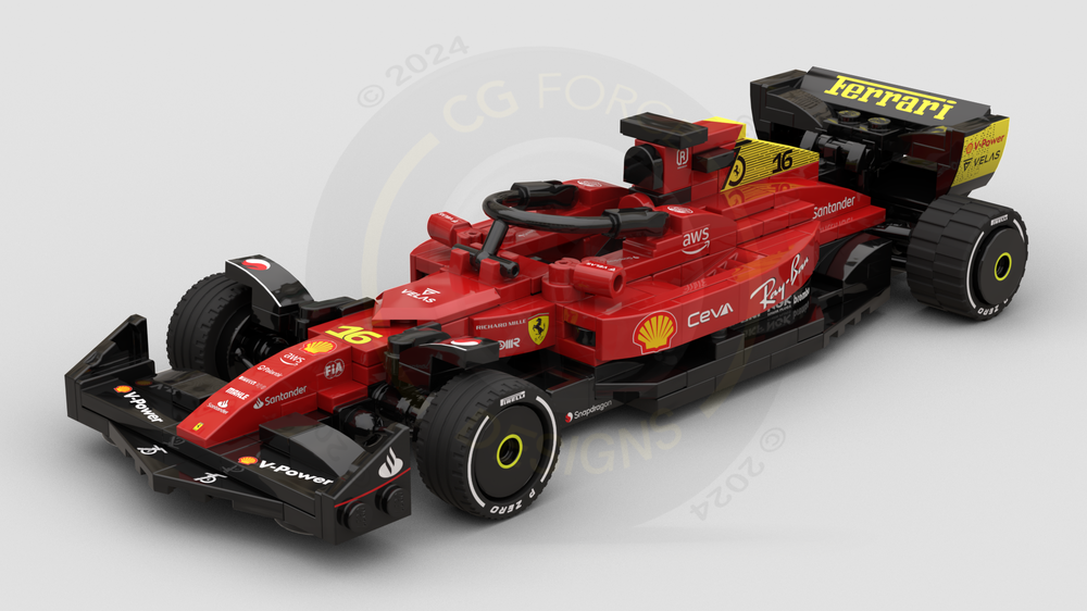 LEGO MOC F1 F1-75 - Monza LegoCG | Rebrickable - Build with LEGO