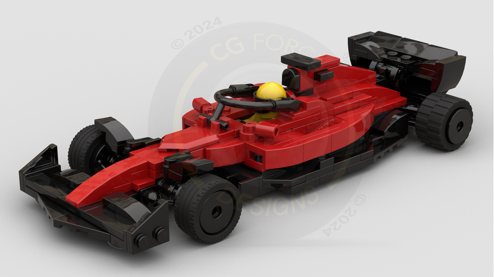 LEGO MOC F1 Ferrari F1-75 - Monza By CGForceDesigns | Rebrickable ...