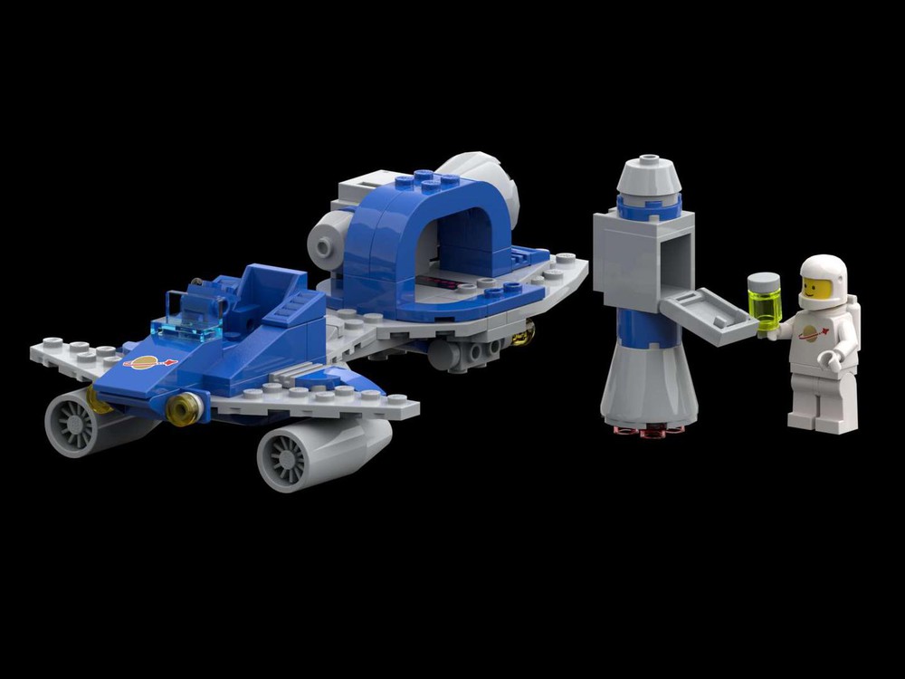 LEGO MOC Micro Scale Spaceships Pack 5in1 by obiwanklemmobi