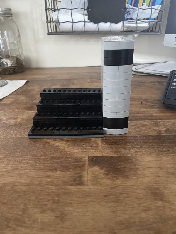 LEGO MOC Minifigure Display Bookends by Xenonitis Rebrickable Build