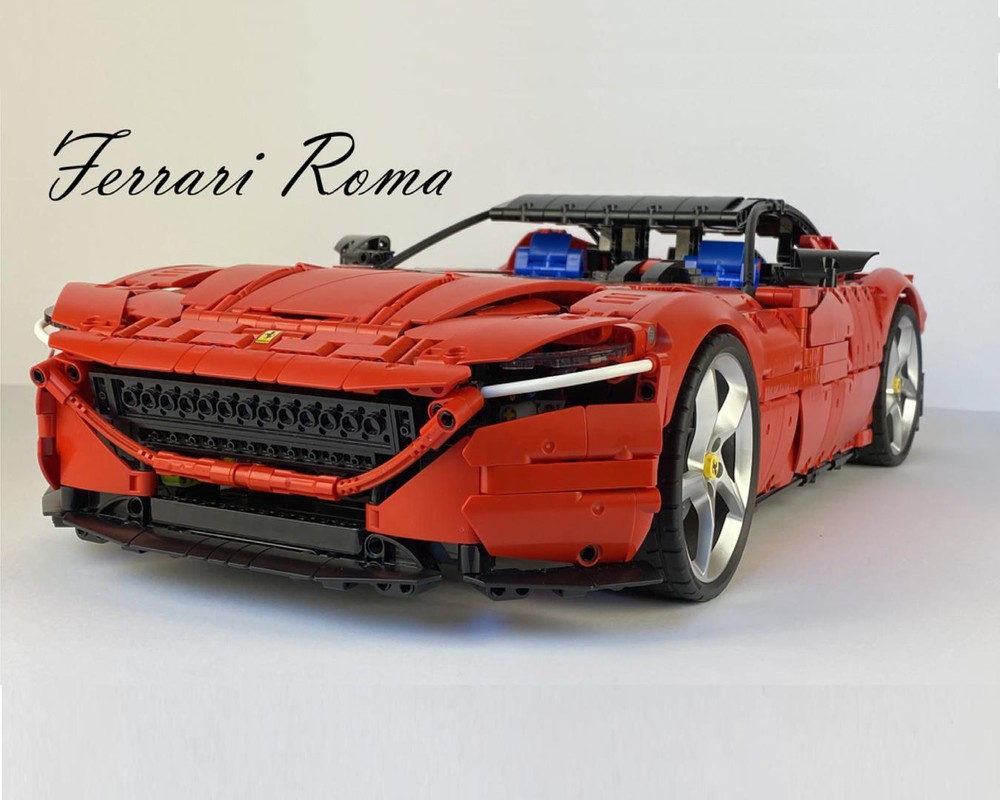 LEGO MOC Ferrari Roma - 42143 B Model By Alex Ilea | Rebrickable ...