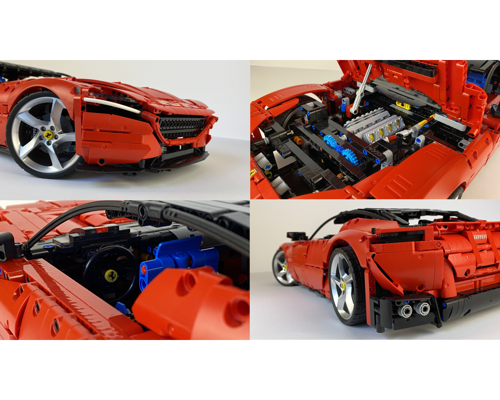 LEGO MOC-123054 Ferrari Roma - 42143 B Model by Alex Ilea | Rebrickable ...