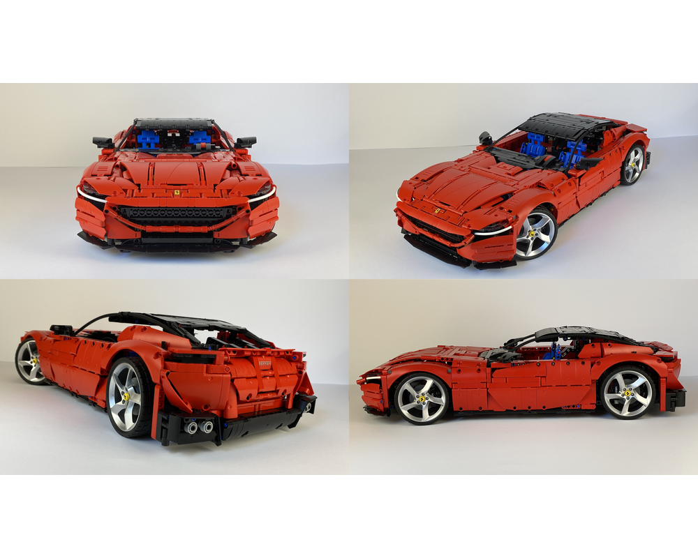 LEGO MOC Ferrari Roma - 42143 B Model by Alex Ilea | Rebrickable ...