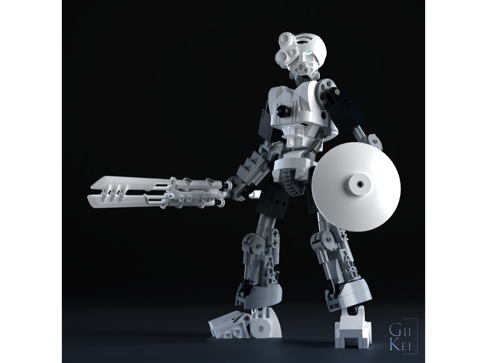 LEGO MOC Toa Kopaka Re-Invention by GiiKei | Rebrickable - Build with LEGO