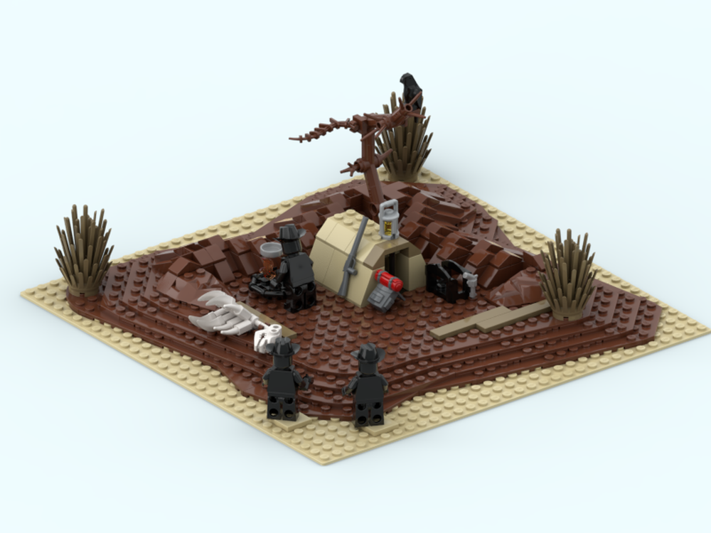 LEGO Star Wars - Battle of Geonosis Diorama MOC 