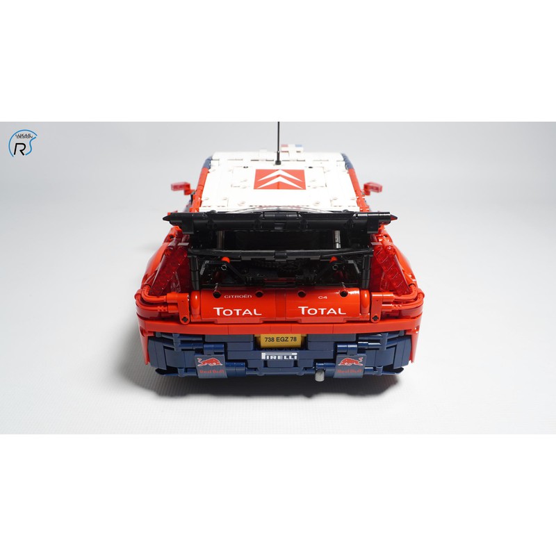 LEGO MOC Citroen C4 WRC 2008 Red Bull Edition 1:8 Scale Sebastien Loeb ...