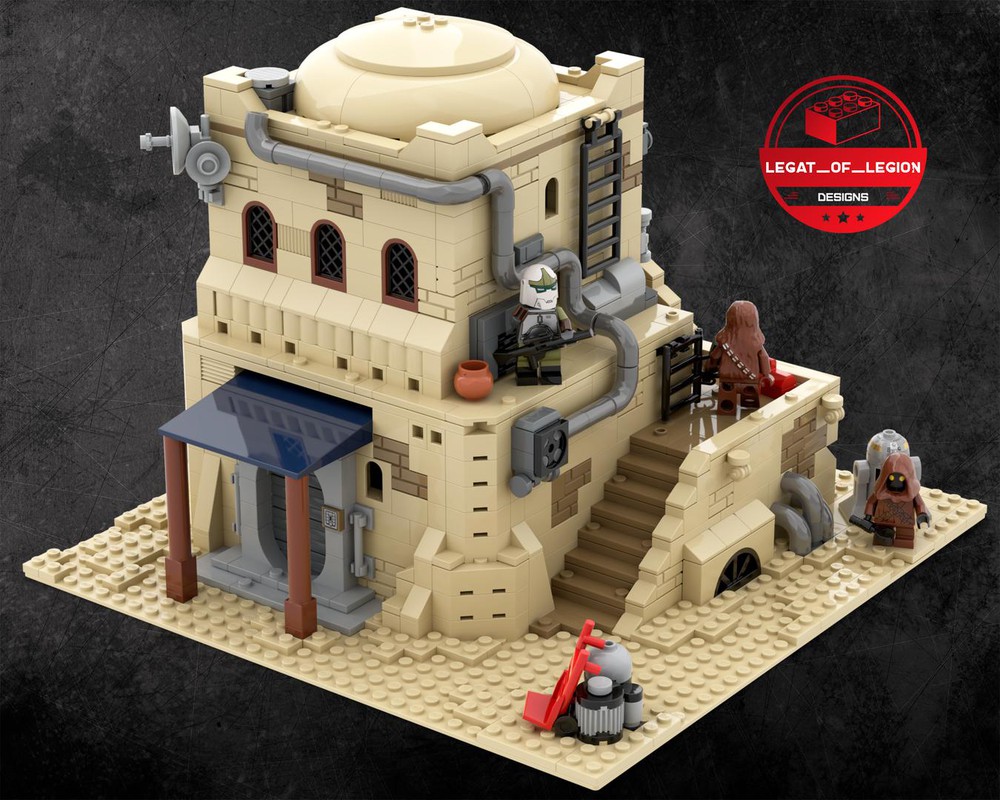 LEGO MOC SW Tatooine Mos Desert House #3 by Legat_Of_Legion | Rebrickable - Build with LEGO