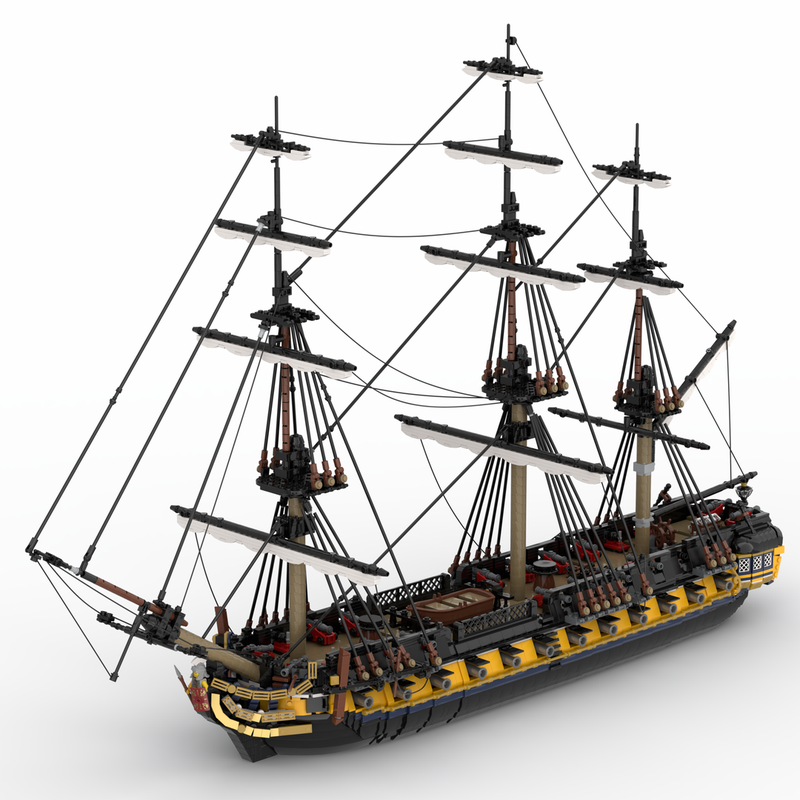 虹☆ LEGO MOC-123262 HMS Romulus by boeing_787_8_dreamliner