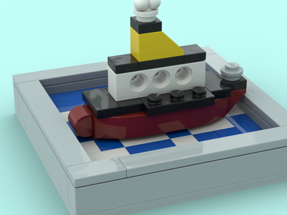 LEGO MOC Ship model by klavsk | Rebrickable - Build with LEGO