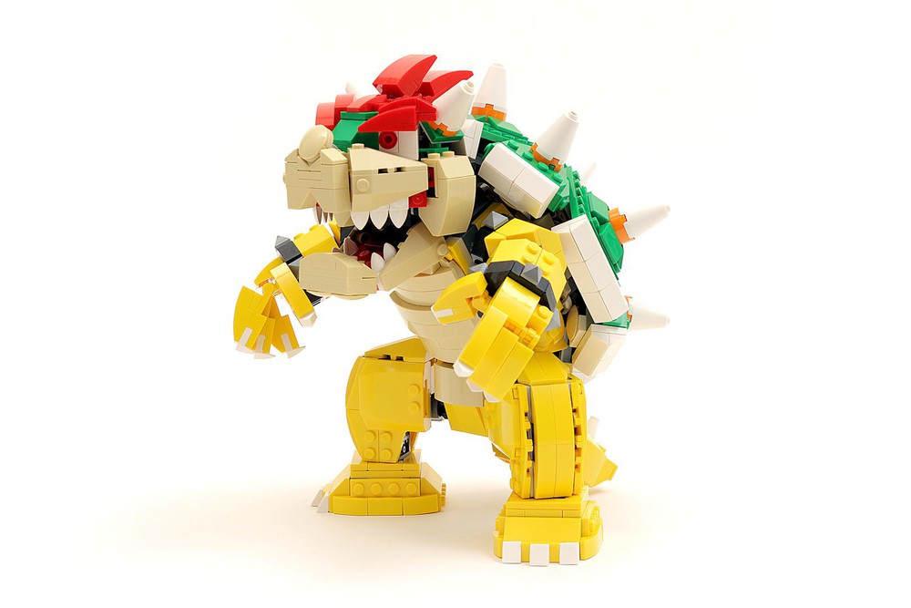 Check out a custom LEGO Super Mario Bowser's Fury model