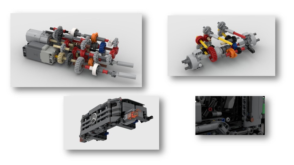 LEGO MOC-123494 Speed up my 42129 4x4 Mercedes Zetros Trail Truck