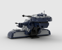 MOC Serbatoio AAT 358 Pezzi - Modifica 75283 Per Costruzioni - C5652Y01