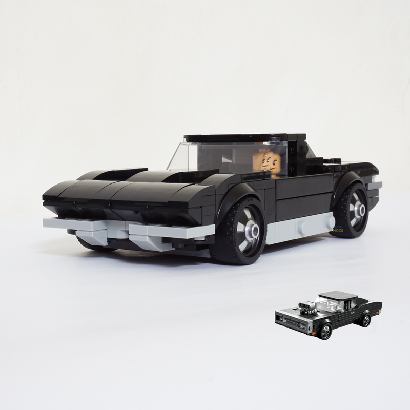 LEGO MOC 76912 Corvette C2 Stingray by KMPMOCS | Rebrickable - Build ...