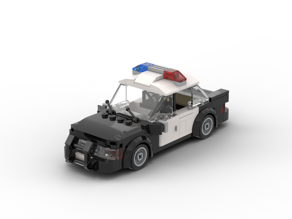 LEGO MOC POLICE INTERCEPTOR by H.U.N.K. | Rebrickable - Build with LEGO