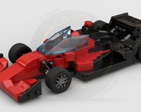 LEGO MOC Indycar 2022 PKE Power Circuit Spec by CGForceDesigns Rebrickable Build with LEGO