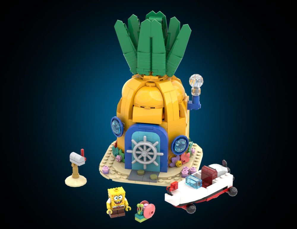 lego spongebob moc