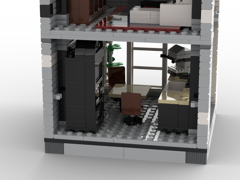 LEGO MOC Queer Eye Modular Loft by bugsbycarlin | Rebrickable - Build ...
