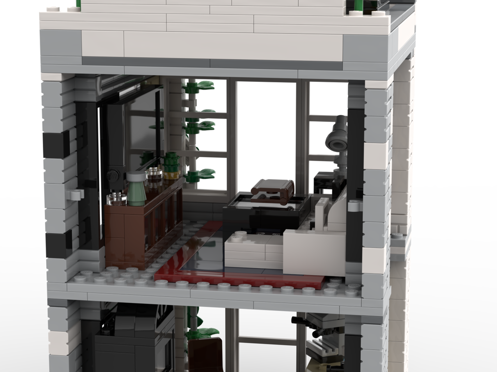 LEGO MOC Queer Eye Modular Loft by bugsbycarlin | Rebrickable - Build ...