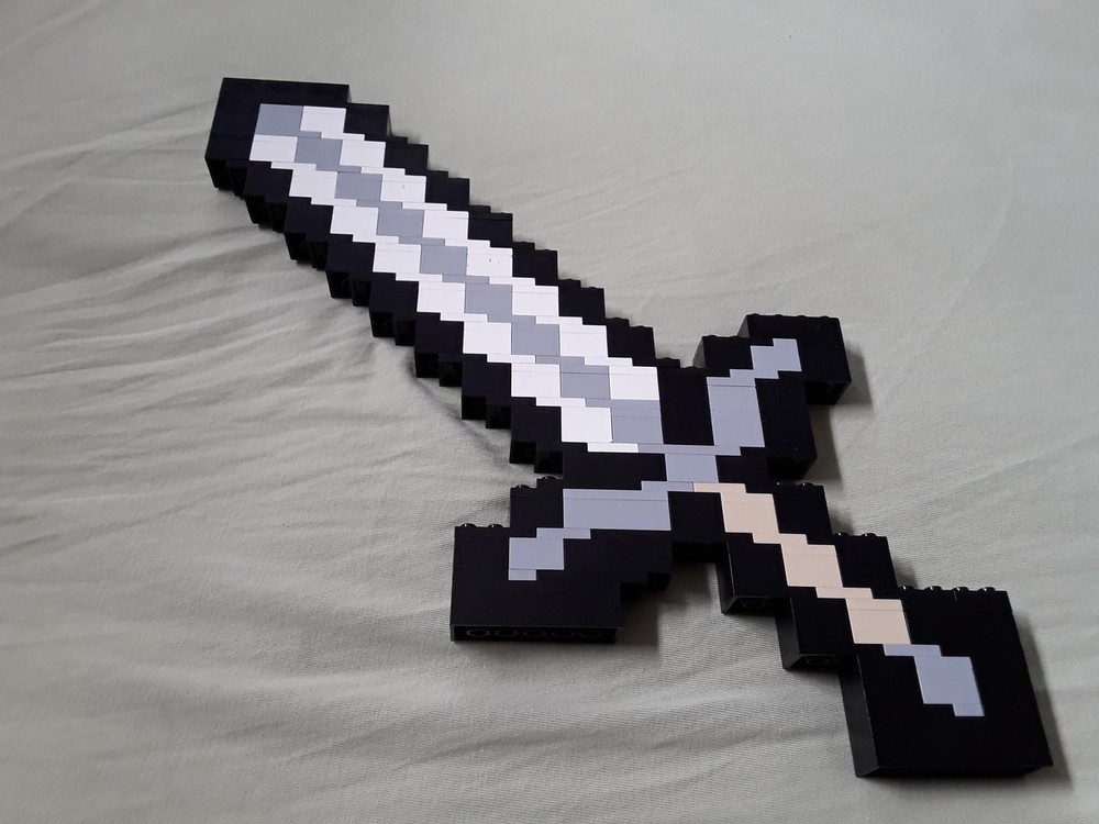 Lego minecraft store iron sword