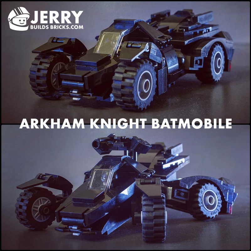 LEGO MOC Arkham Batmobile by jerrybuildsbricks | Rebrickable - Build with LEGO