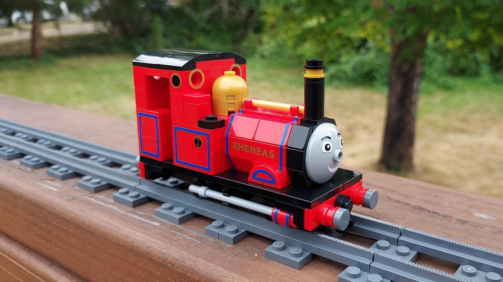 Thomas & Friends Rheneas Skarloey James The Red Engine PNG - Free