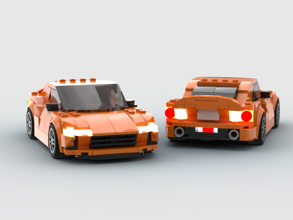 LEGO MOC Toyota 86 by TheGreatJustinian | Rebrickable - Build with LEGO