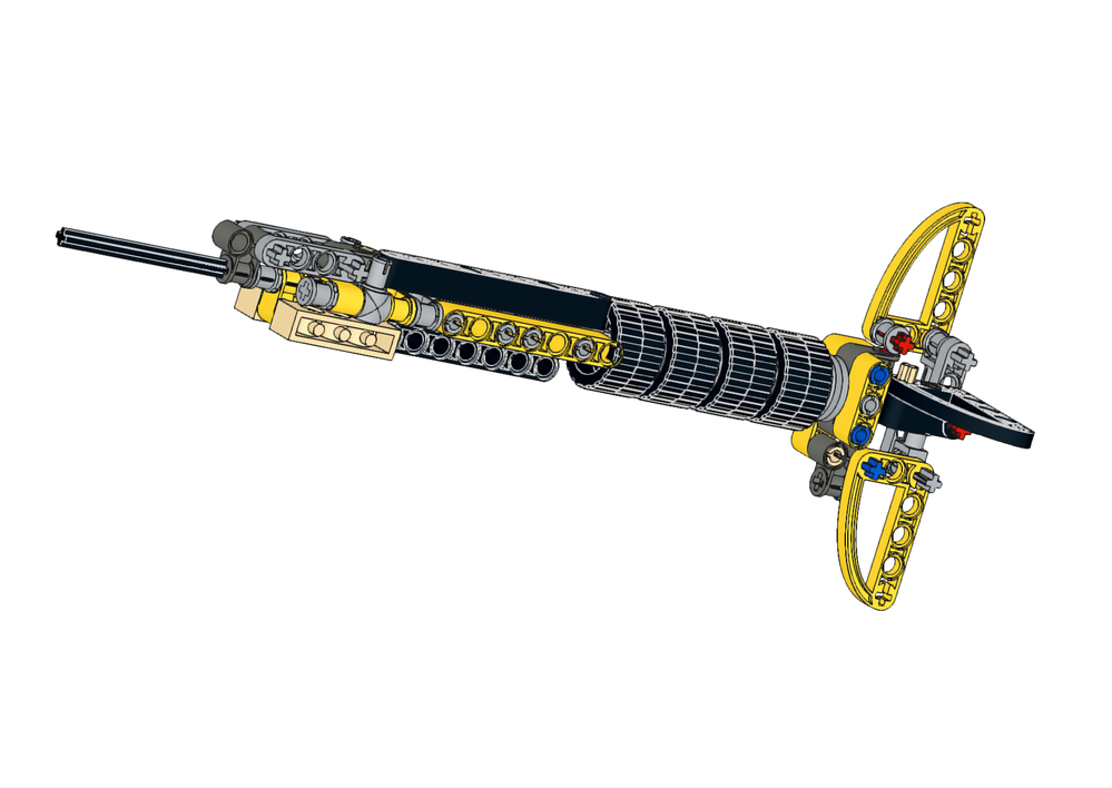 LEGO MOC Space Rocket by NARP | Rebrickable - Build with LEGO