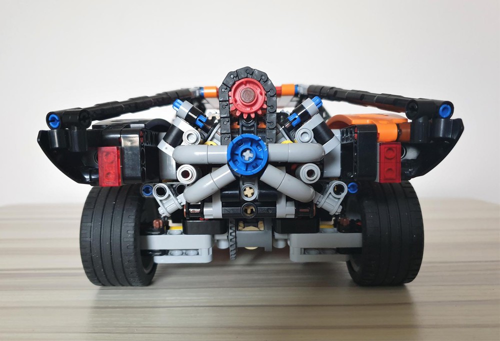 LEGO MOC The Buttmobile by Brickone | Rebrickable - Build with LEGO