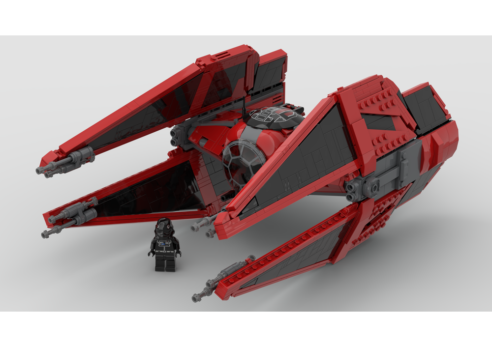 Star Wars Squadrons Vonreg LEGO MOC Major Vonreg's TIE Baron (TIE