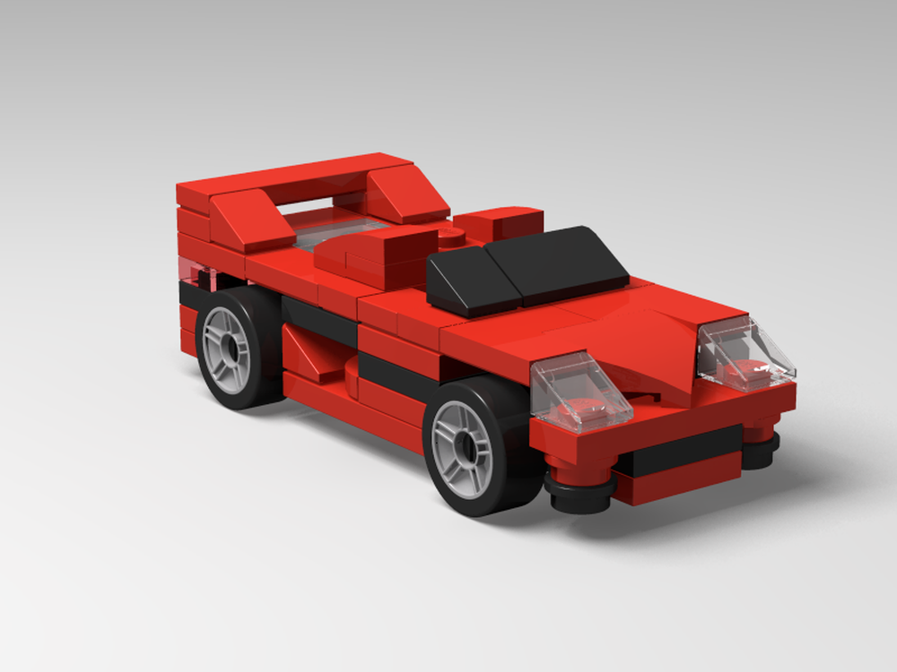 LEGO MOC 1996 Ferrari F50 Barchetta by HATNAN | Rebrickable - Build ...