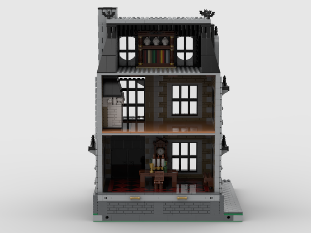 LEGO MOC Dracula's London House by gijoseph25b | Rebrickable - Build ...