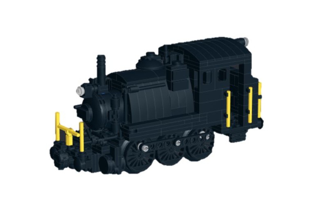 LEGO MOC-124241 Reading Railroad Locomotive Shops Switcher Engine 1251 ...