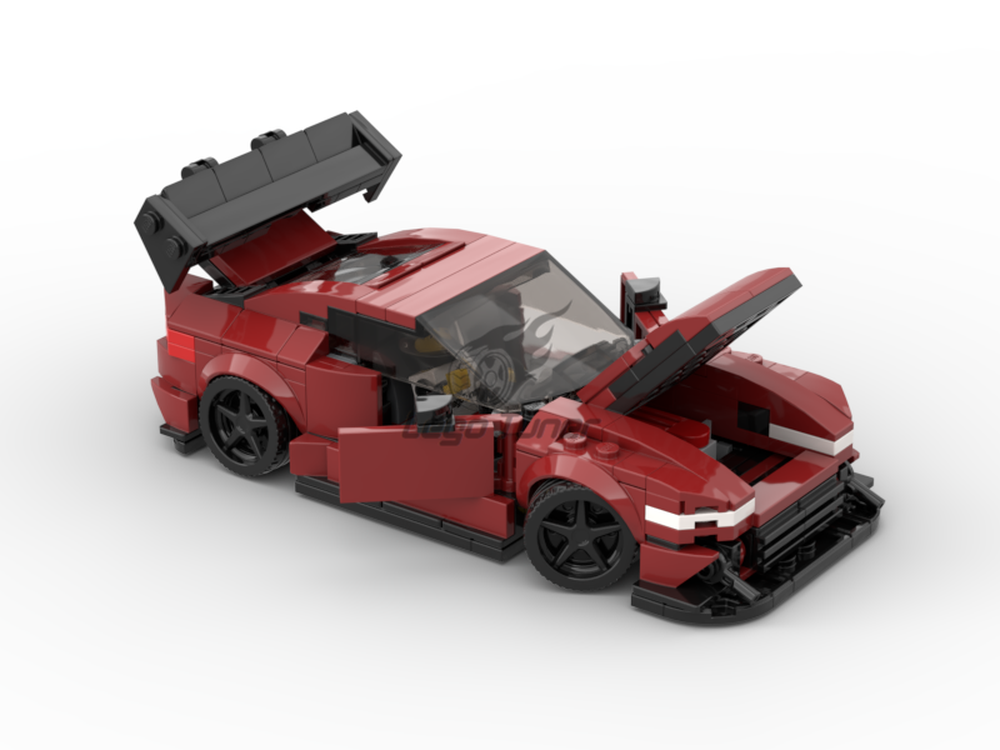 LEGO MOC Nissan 240SX Silvia (1996) by TheBoostedBrick | Rebrickable ...