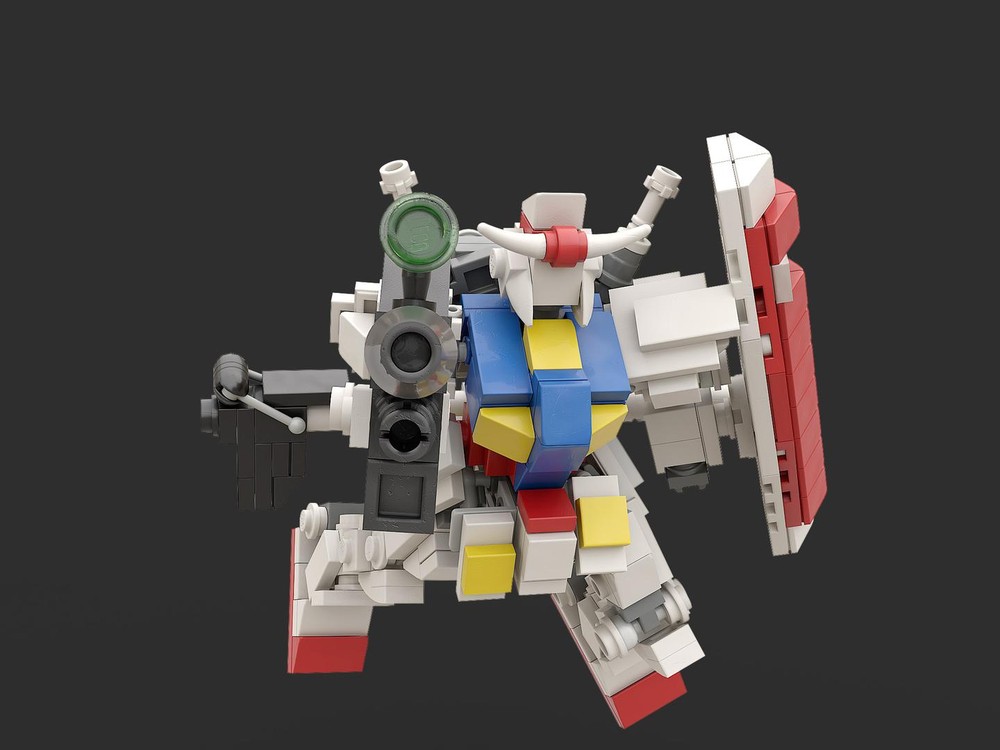 LEGO MOC Mini RX-78-2 Gundam by valentino.132 | Rebrickable - Build ...