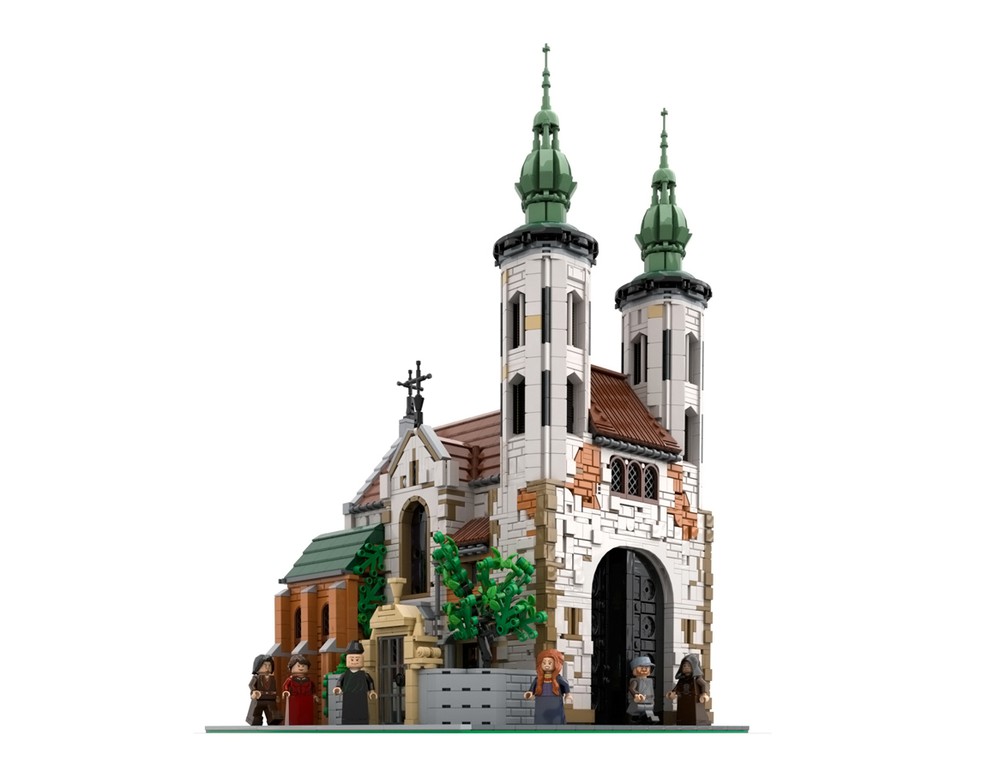 tyfon Kom forbi for at vide det hår LEGO MOC Andrew's Church by BrickAtive | Rebrickable - Build with LEGO