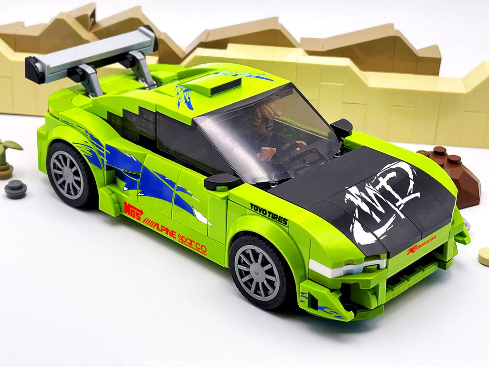 LEGO MOC Brian's Mitsubishi Eclipse from The Fast and The Furious by  IBrickedItUp