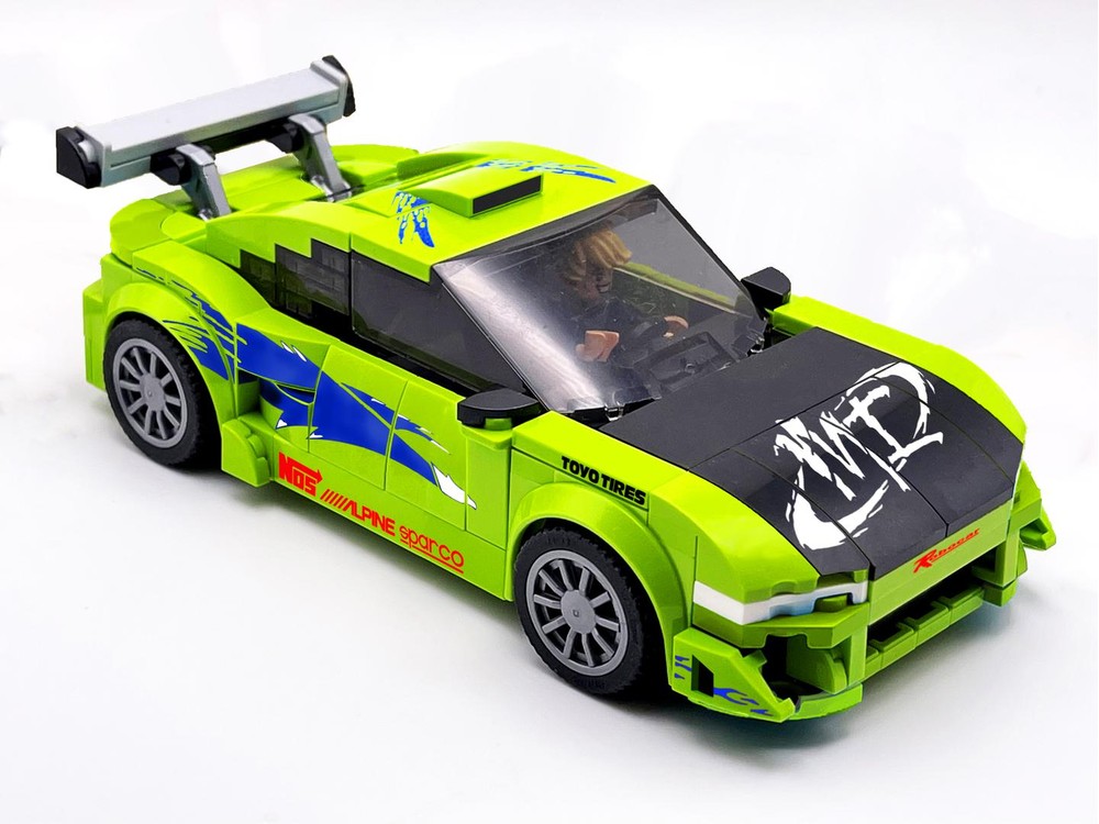 LEGO MOC Brian s Mitsubishi Eclipse from The Fast and The Furious by IBrickedItUp Rebrickable Build with LEGO