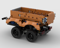 Tractor trailer (42093 Corvette alternate)