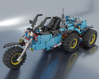 42070-1 Alternate Build - The Power Bike
