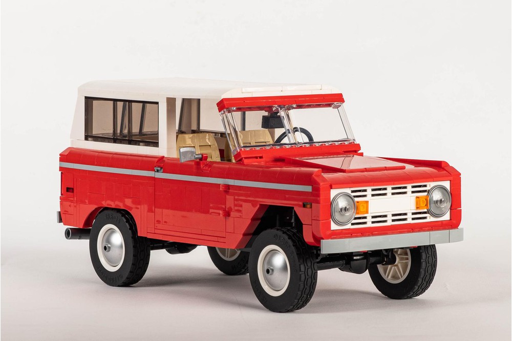 LEGO MOC Ford Bronco Classic by FanisLego | Rebrickable - Build with LEGO