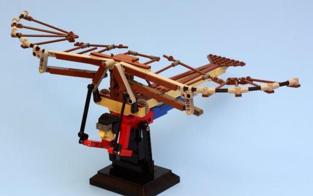 LEGO MOC Da Vinci Flying Machine by JKBrickworks | Rebrickable - Build ...