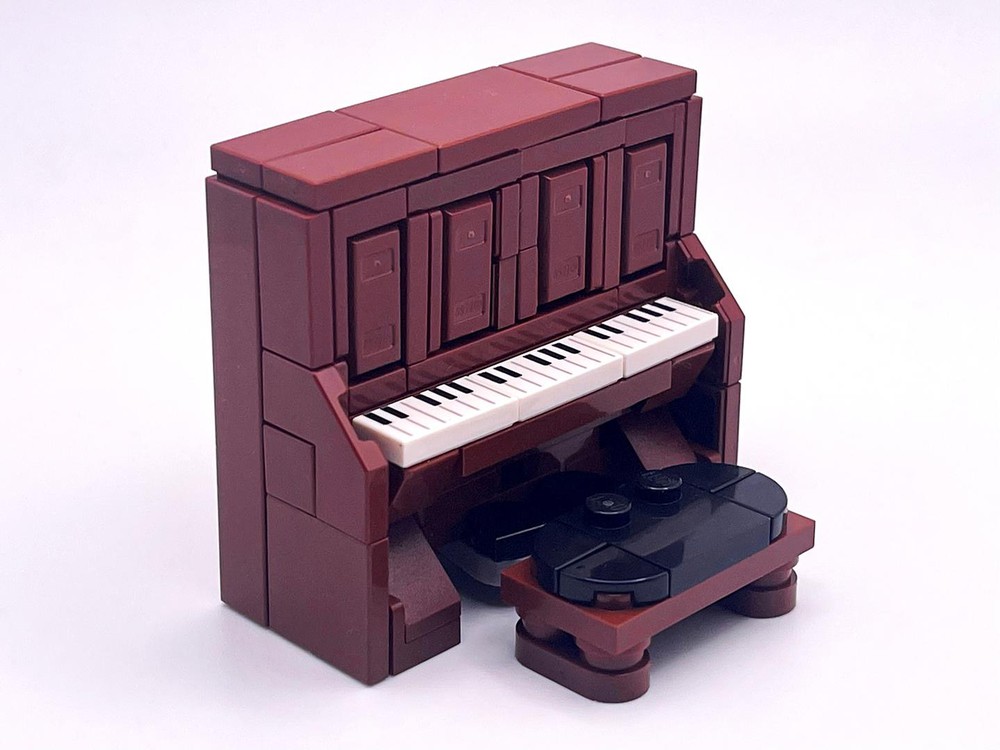 Lego Grand Piano (miniature) - MOC from Lego 10290 : r/lego