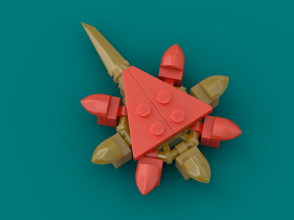 LEGO MOC map compass by hrodas Rebrickable Build with LEGO