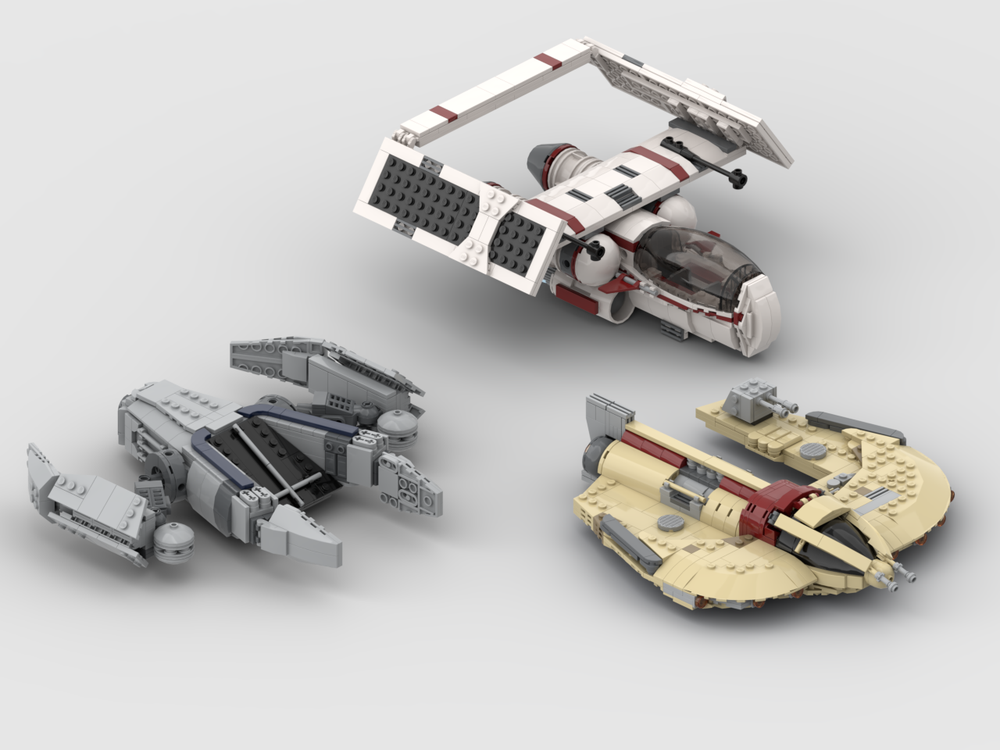 LEGO MOC Bounty Hunter Starfighter Collection by Grisbee | Rebrickable ...