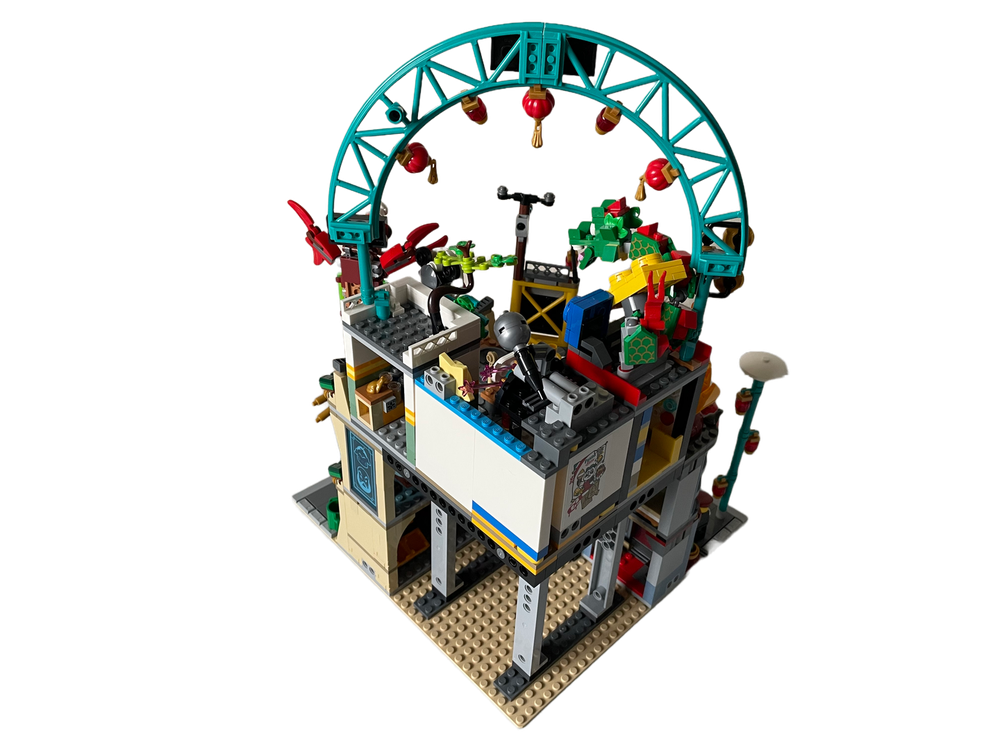 LEGO MOC 80036 City of Lanterns Corner Alternate Build by re