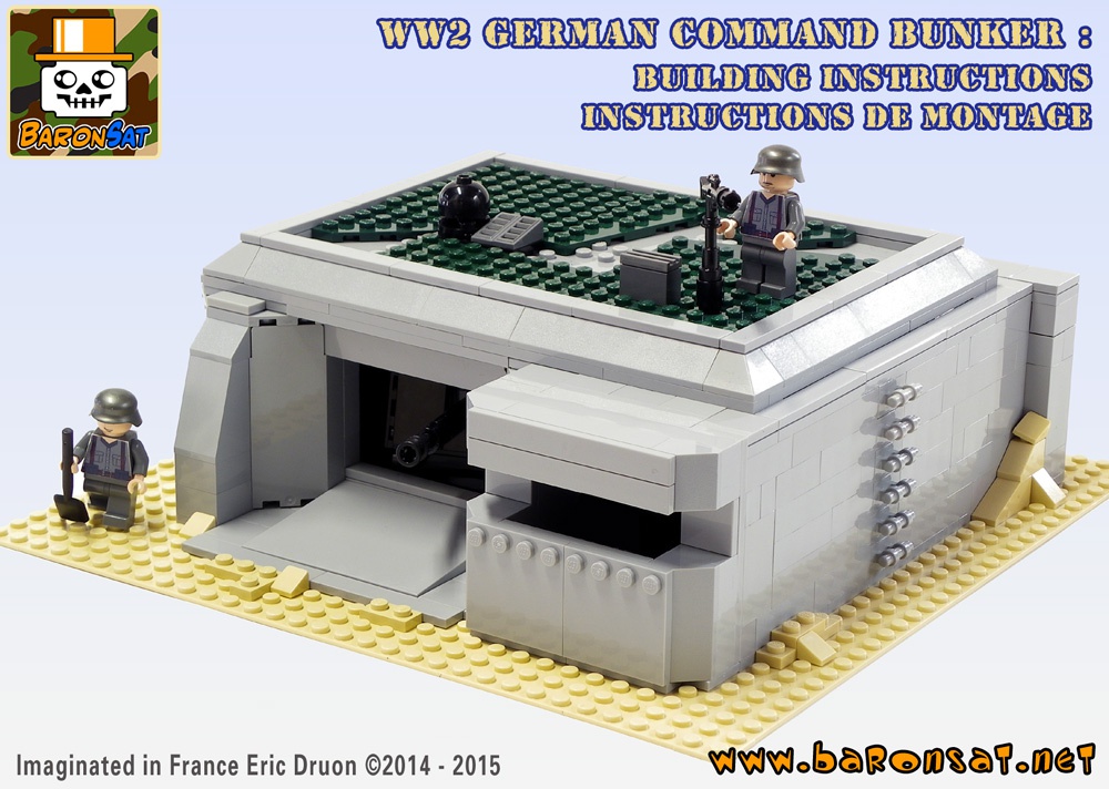 Correlaat verteren dik LEGO MOC RB 05 German Command Bunker WW2 by BaronSat | Rebrickable - Build  with LEGO