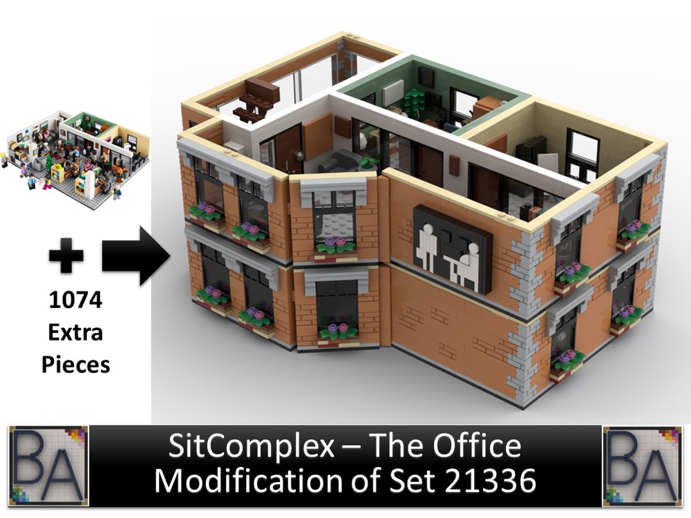 LEGO MOC SitComplex The Office by Brick Artisan | - Build LEGO